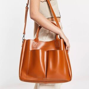 EUC ESOS Tan/Brown Claudia Canova Bag